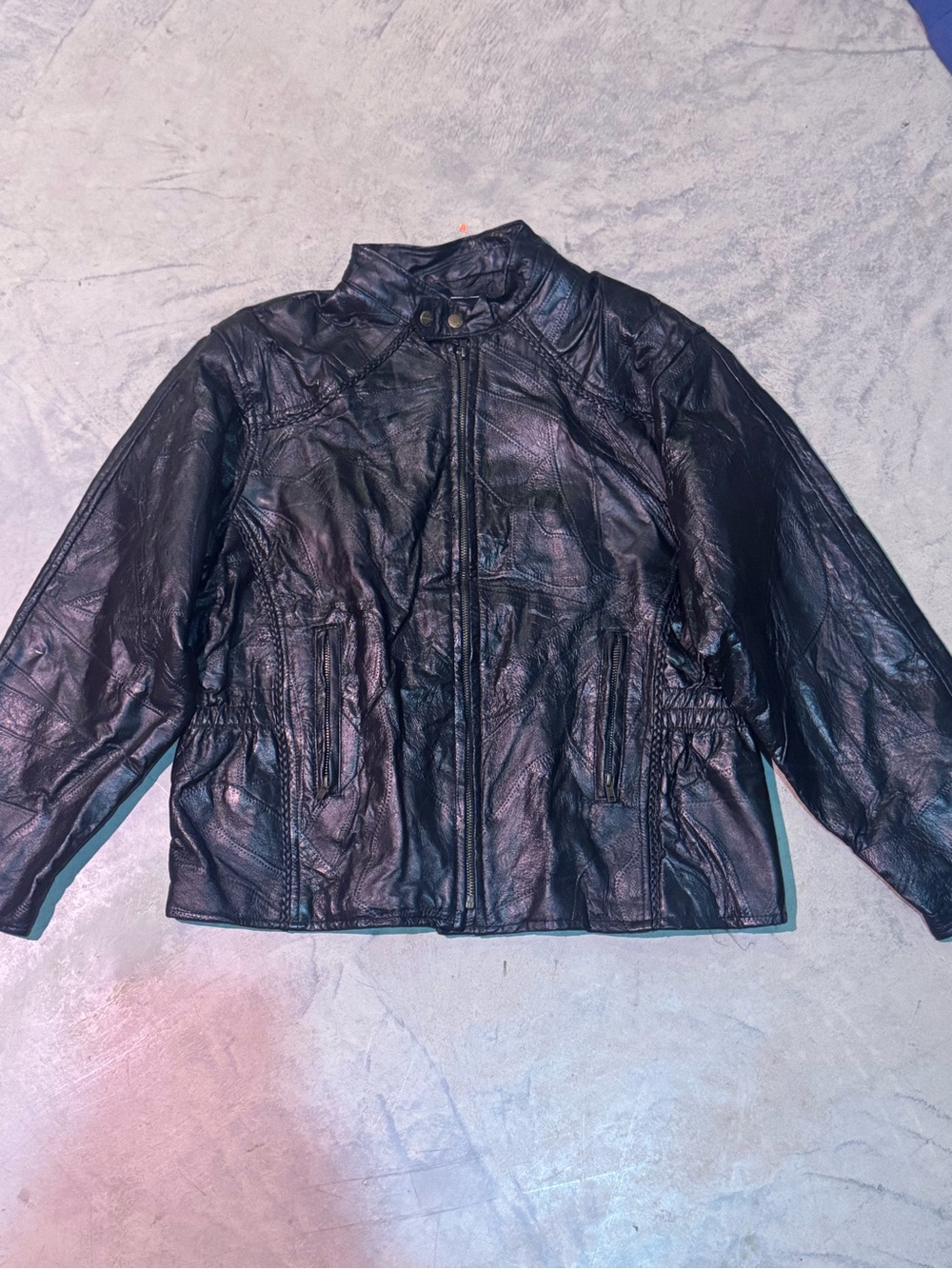 Classic Men's Black Leather Jacket - Rebel Ryder